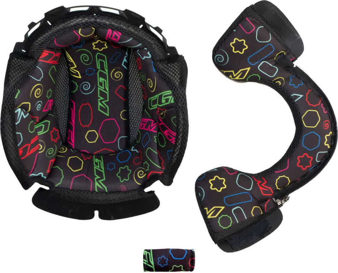 Vollschwarze Innengrafik Helm CGM 261 MINI Größe JXS 9261-AB0-01T-YA