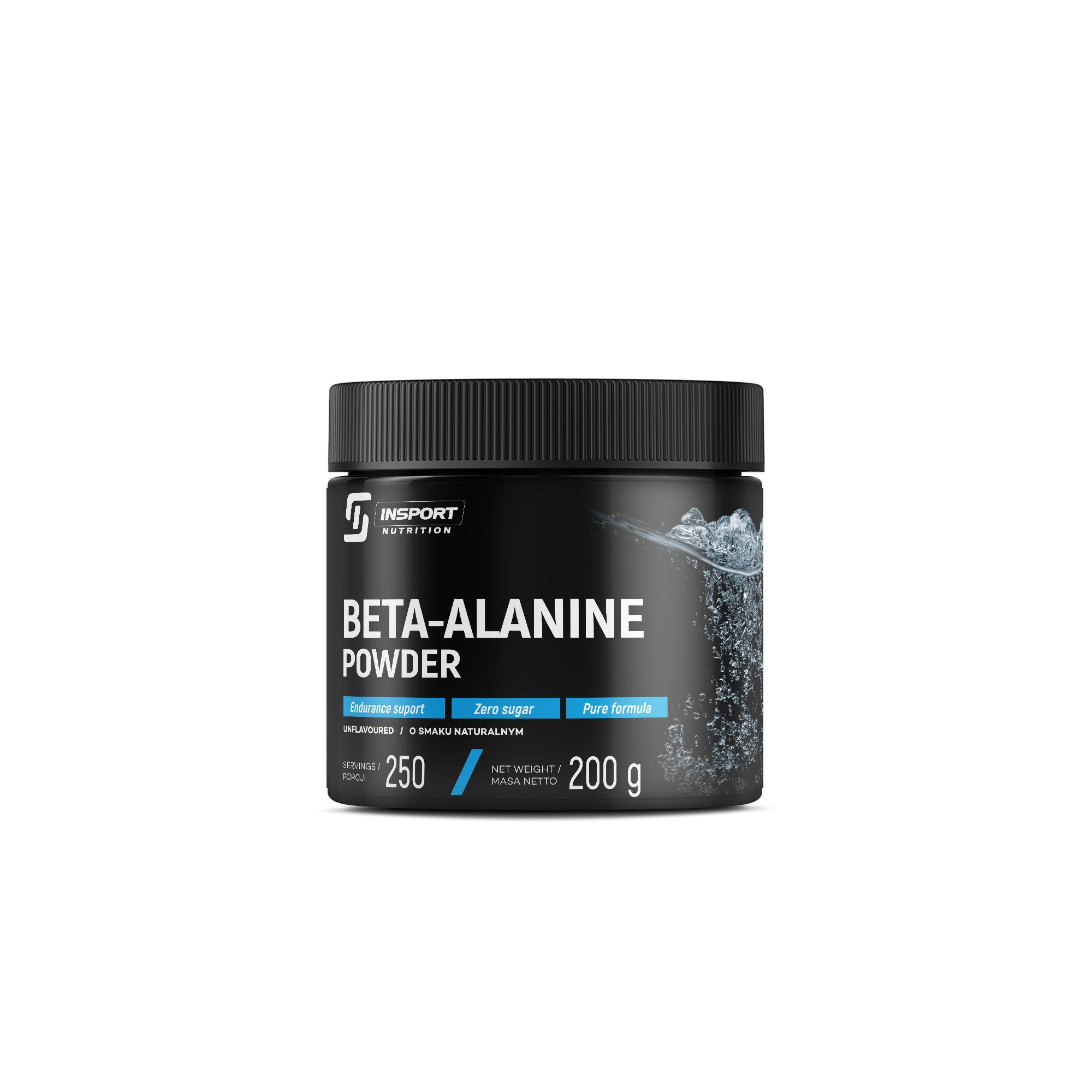 Insport Nutrition Beta-Alanin Pulver 200 g 800 mg Pre-Workout Muskelpump