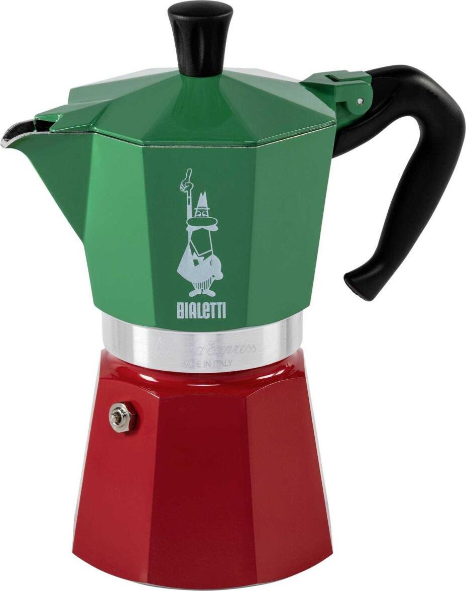 Bialetti 0005323 Bialetti Moka Express 6TZ Italia Tricolore