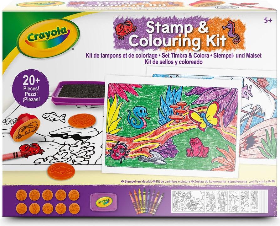 Northix Stempel- und Malset für kreative Kunstprojekte