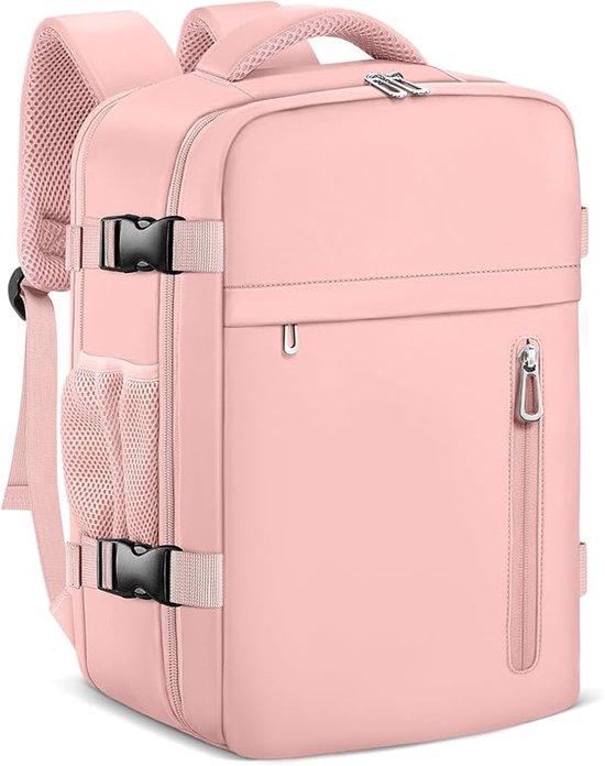 Famanu Handgepäck 40×20×25 für Ryanair Untersitz - Rosa SHSHOP