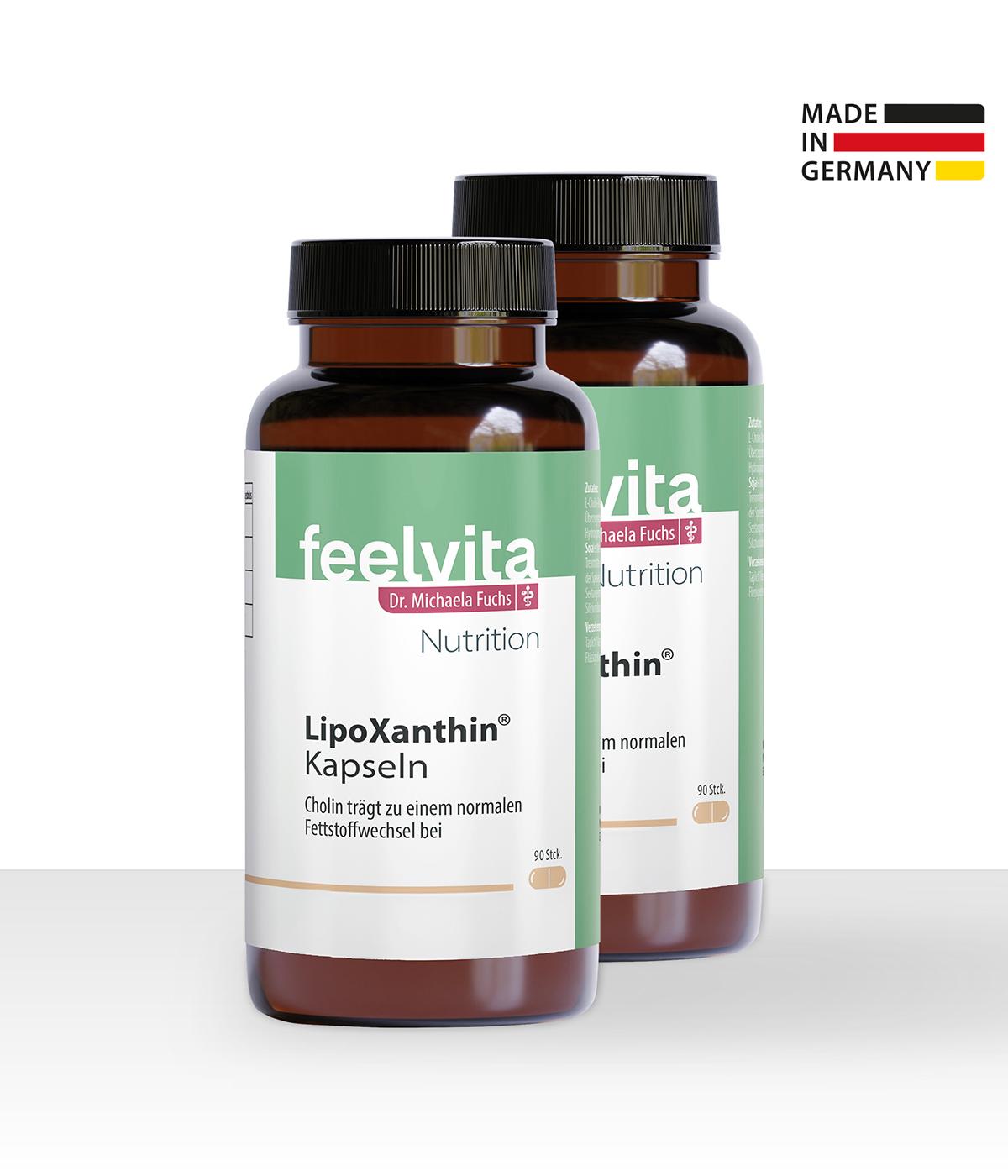 Genius Feelvita Nutrition LipoXanthin® Kapseln 180 Kapseln A09018