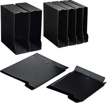 SEI Rota 671480 Dateiablagebox Karton, PVC Schwarz