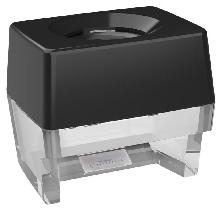 elasto Standlupe "Measurement 8 x" Schwarz