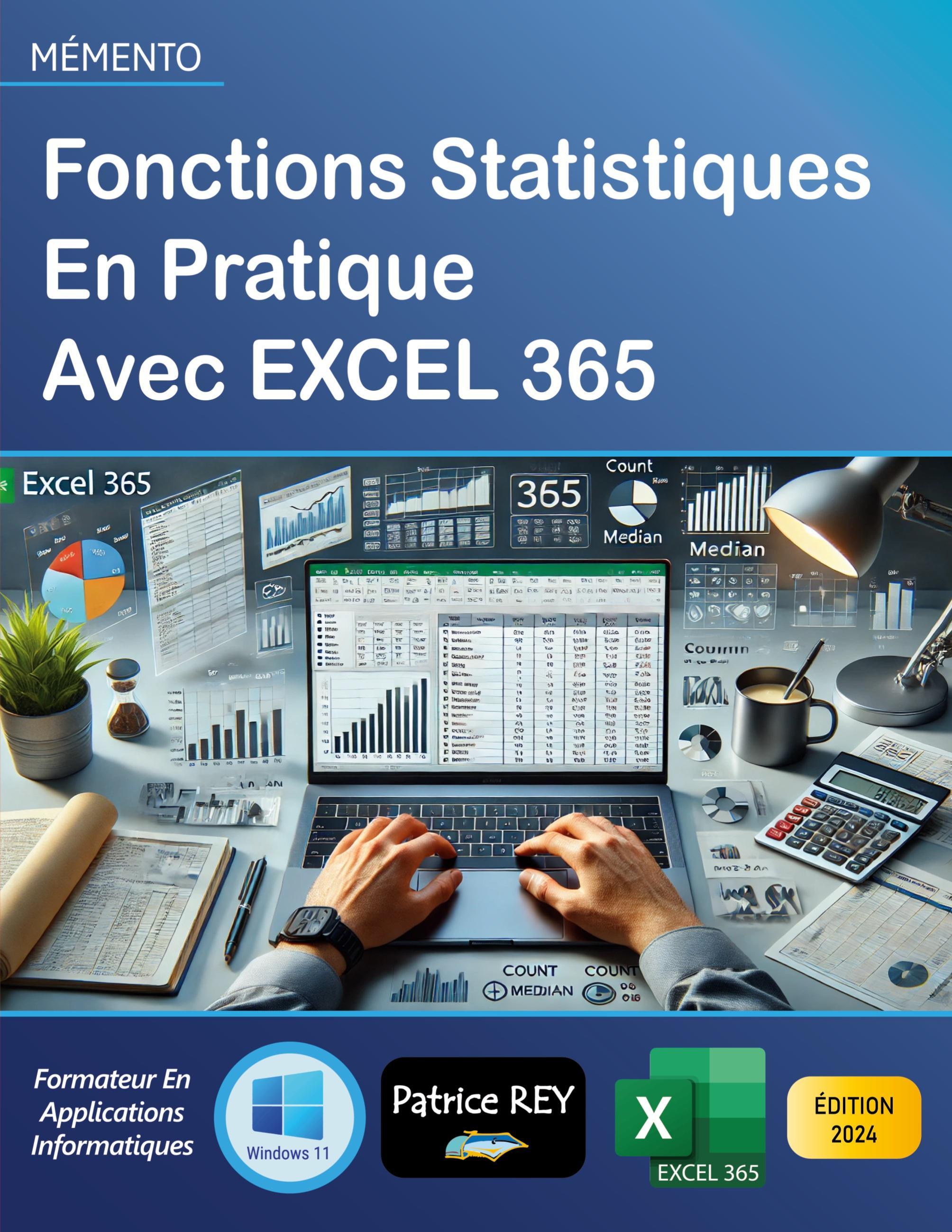 Sonstige Verlage Fonctions statistiques en pratique avec EXCEL 365
