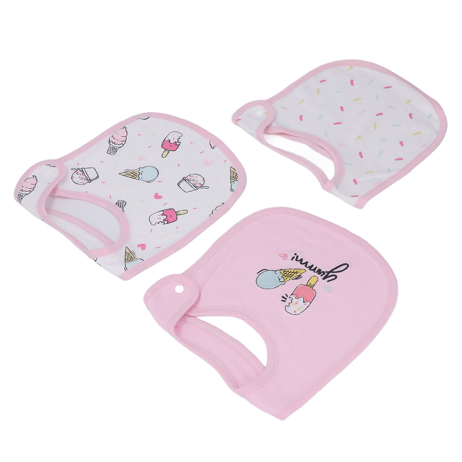 Cocosity Baby Lätzchen,Baumwolle Baby Lätzchen,Snap Baby Lätzchen Set,Baby Lätzchen Set,Cartoon Baby Lätzchen,Baby Speicheltuch
