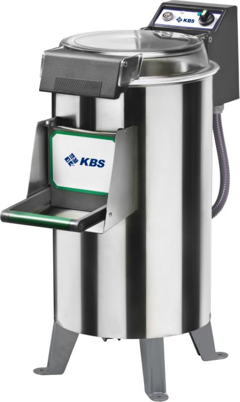 KBS Kartoffelschälmaschine Behälterkapazität 10 kg 400x770x860mm 120 kg / Stunde