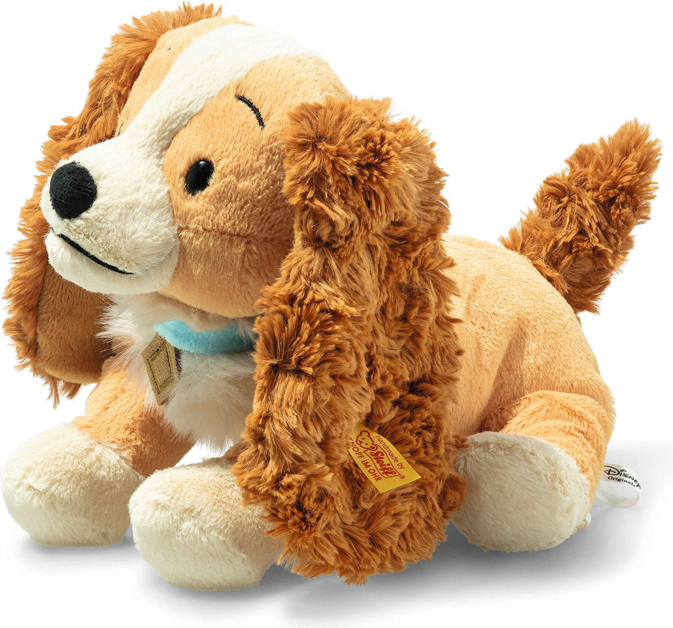 Peluche Bartl Cicogna Colorata 41 Cm - Morbido Compagno Di Giochi In Poliestere Lavabile, Per Bambini E Adulti