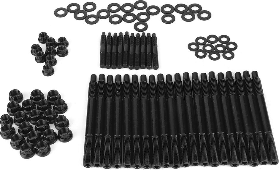 Gistuch 12-Punkt-Zylinderkopfbolzensatz, Schraubendichtungssatz, passend für Chevy LS1 LS6 4,8 l, 5,3 l, 6,0 l, 6,2 l 2004–2018