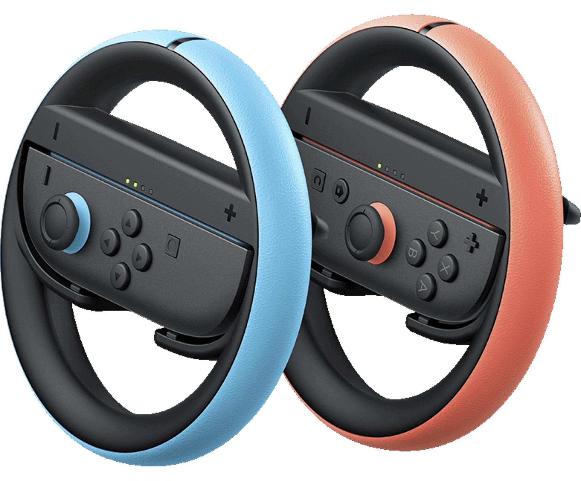 Nintendo 10015099, Nintendo Switch 2, Úprava volantu, Čierna, Modrá, Červená, Plast, Nintendo, Joy-Con 2
