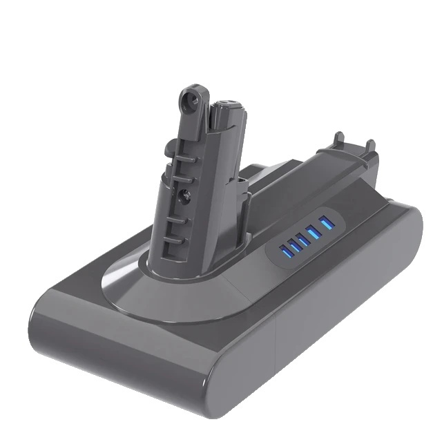 Akumulátorový vysávač, kompatibilný s Dyson V6 V7 V8 V10, dlhotrvajúci výkon, V10 6000 mAh