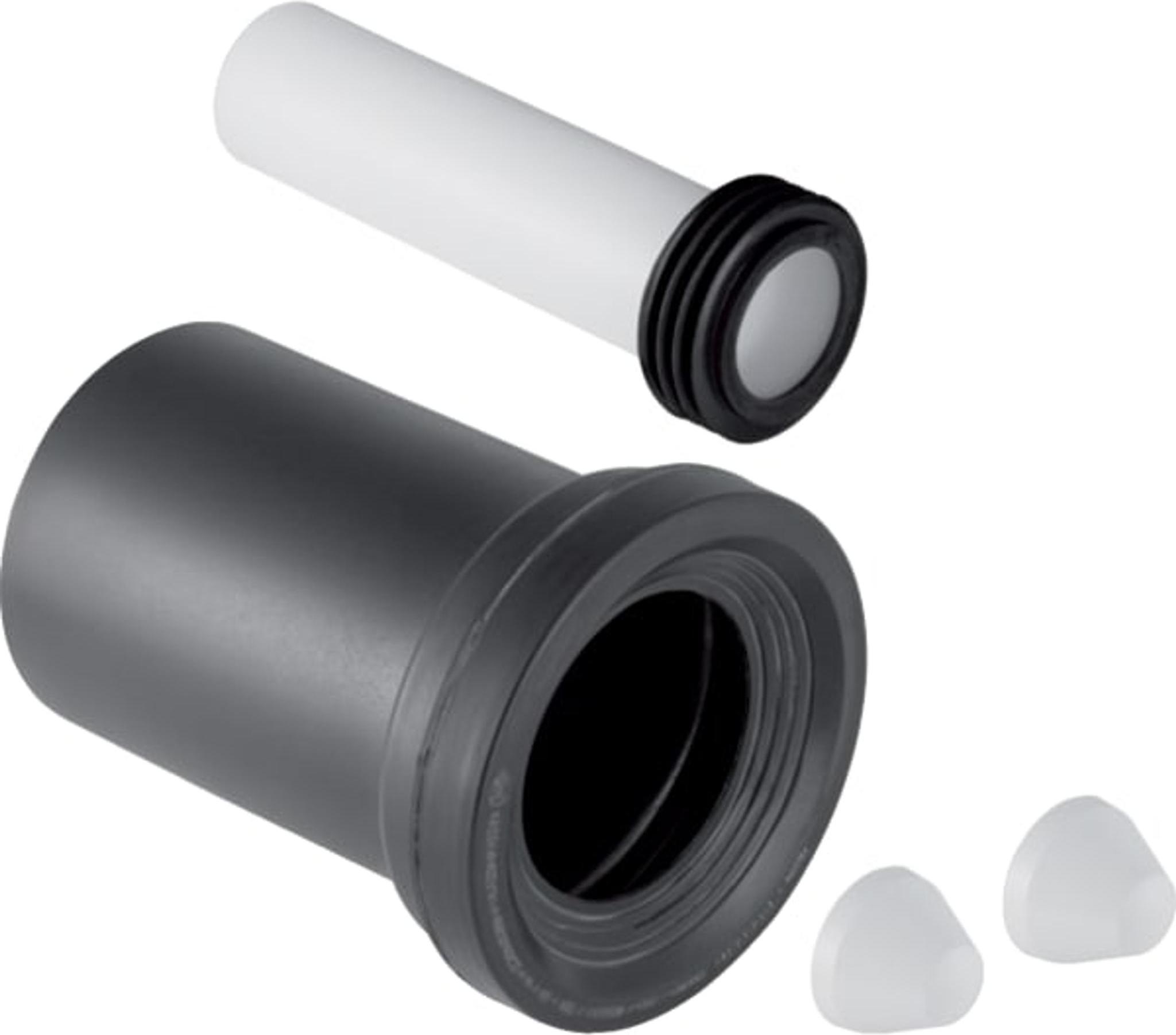 Geberit Anschlussgarnitur Wand-WC d90mm, L18,5cm 152.426.46.1