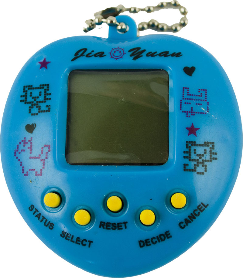 KIK - Tamagotchi Spielzeug elektronisches Spiel 49in1 blau KX9114_1