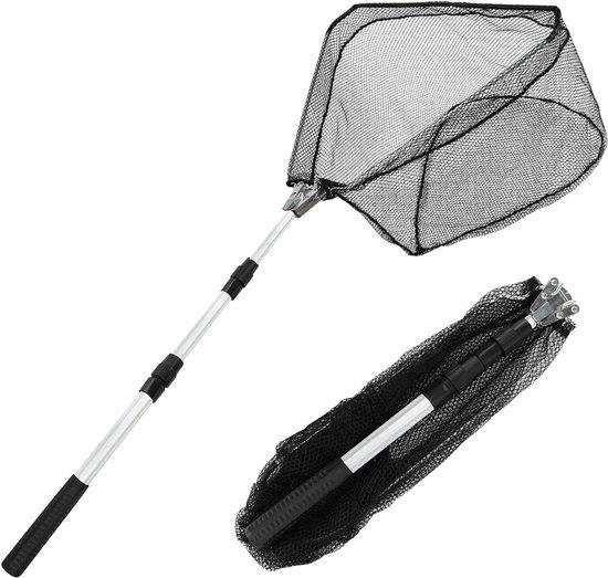 Famanu Teleskopisches Fischernetz - Gummibeschichtete Netz - 115 m/205 m SHSHOP