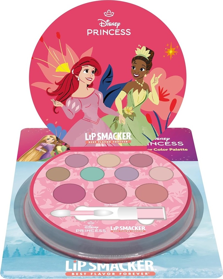 Lip Smacker Disney Princess Shimmer Color Palette Paleta do makijażu dla dzieci