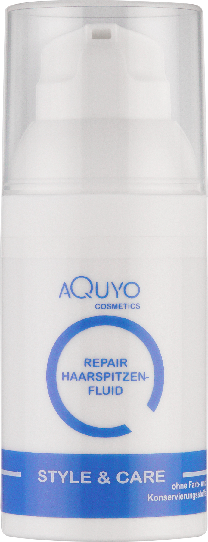 AQUYO Cosmetics Repair Haarspitzenfluid, Haarpflege Serum für trockene Haarspitzen und geschädigtes Haar, Spitzenfluid zur Pflege bei Spliss, Frizz und trockenen Spitzen (30ml) SC2095