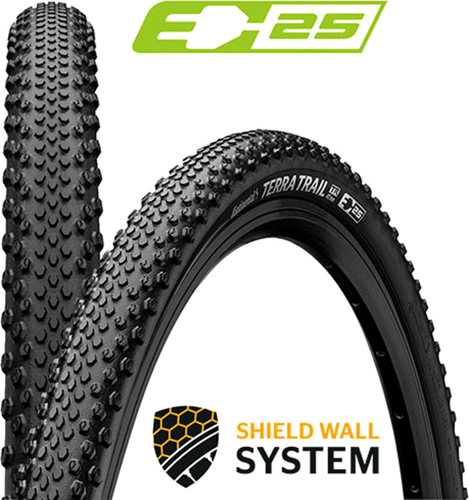 Continental Terra Trail Reifen – 28x1.70 (45-622) Mit ShieldWall Technologie Für E-Bikes
