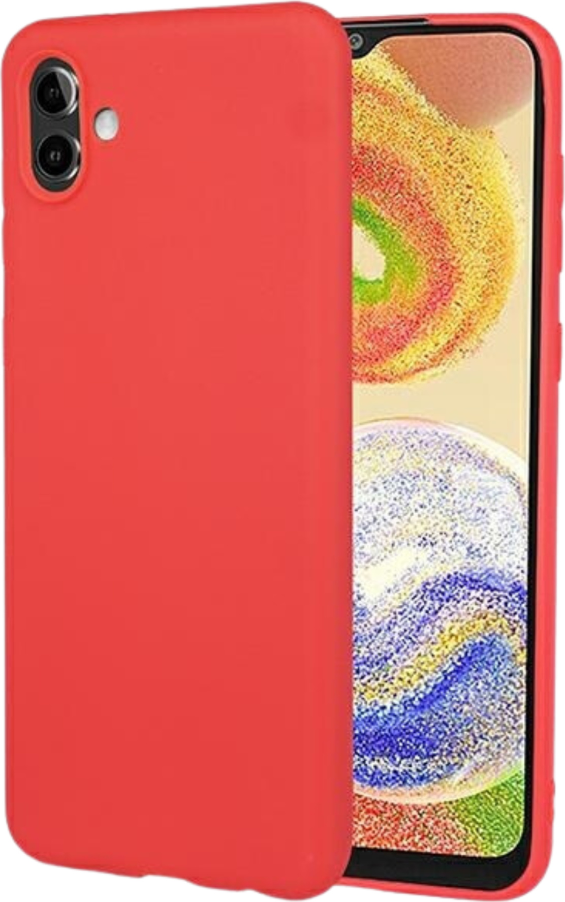 Beline Etui Süssigkeiten Samsung A04 A045 Rot/Rot A04E / M13 5G