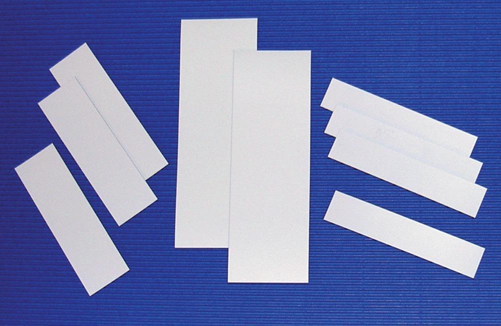 Beloh Magnetetiketten VE 100 weiß 20x0,6x100mm BM 06/020/100