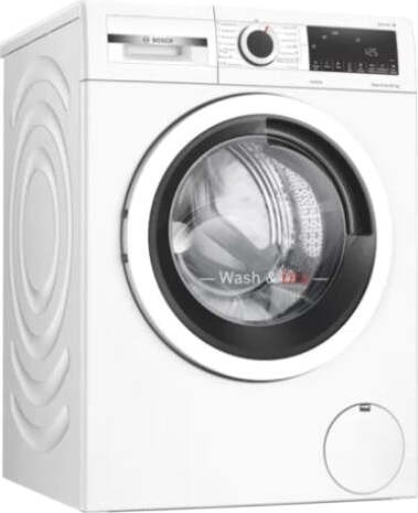 Waschmaschine mit Trockner, Bosch WNA13400BY SER4 Waschmaschine mit Trockner 8/5 kg, 1400 U/min, E (nur Waschen C), Schleudereffizienz B