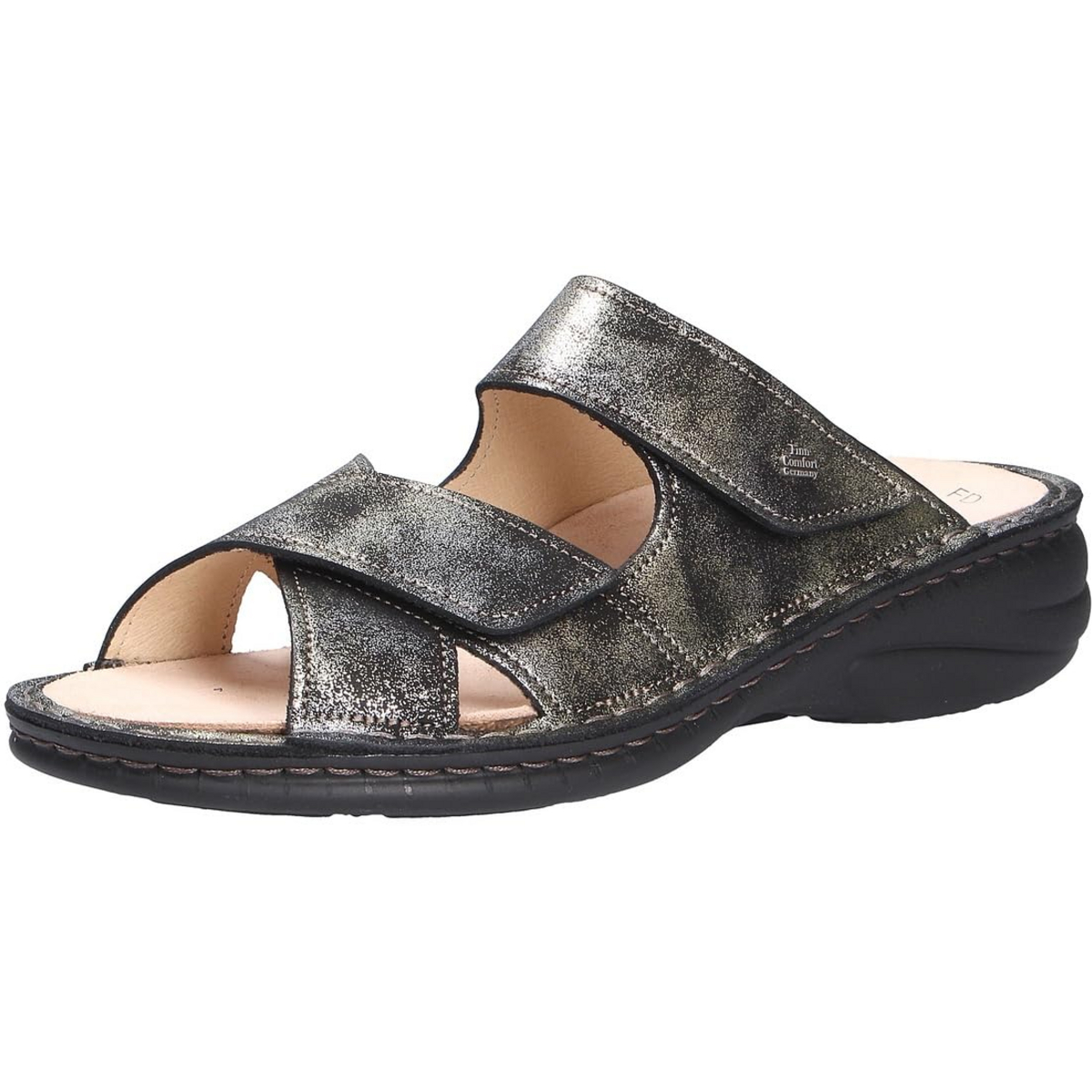 Finn Comfort sivé mule