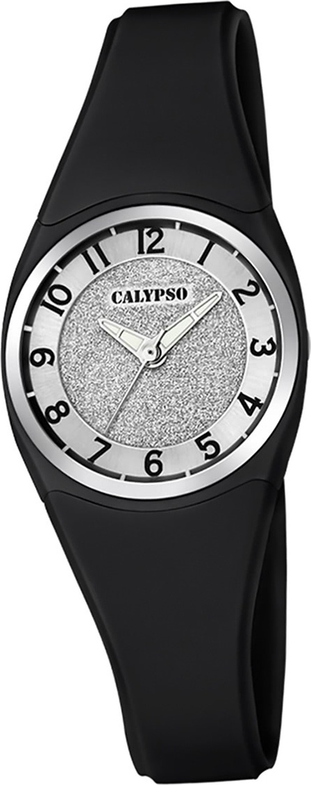 Calypso plastovéPolyuretándámske hodinky K5752/6 náramkové hodinky čierne Analogico D2UK5752/6