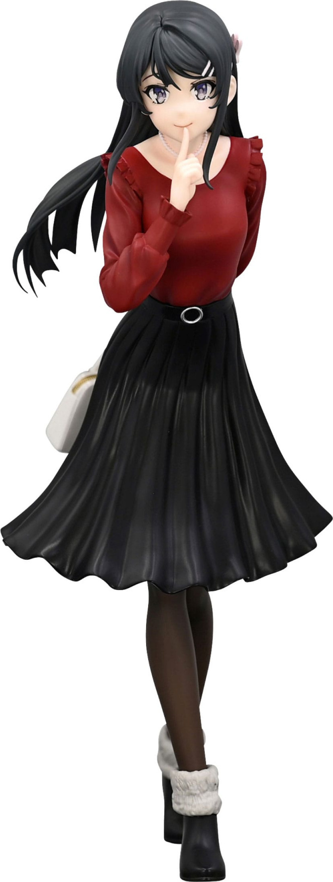 Furyu Bunny It Rascal Träumt Nicht Von Der Mädchen-senpai-trio-versucht-mai Sakurajima Winteroutfit-version-statue 21 Cm One Size 849