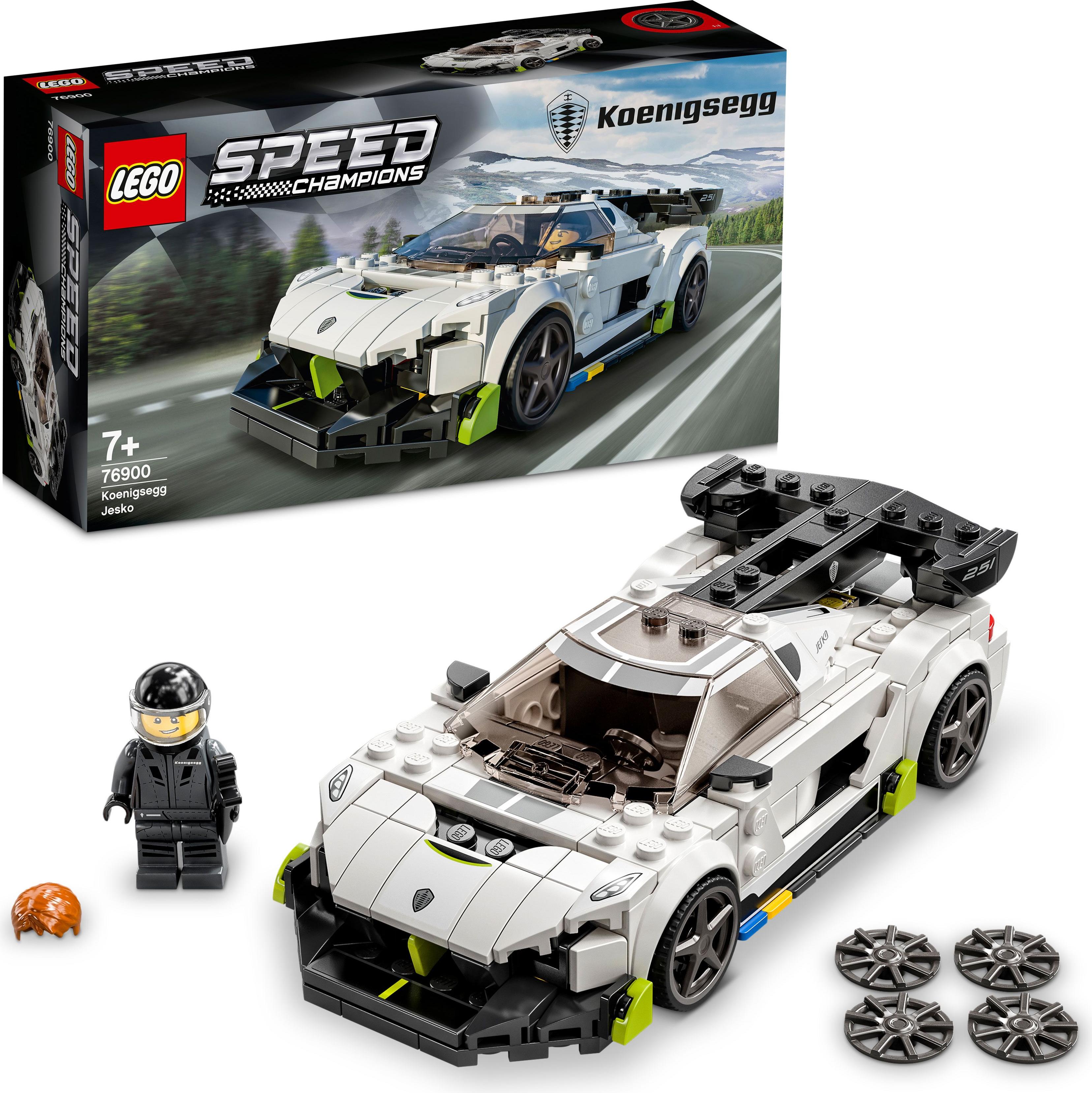 LEGO® Speed ​​​​Champions Koenigsegg Jesko (76900); Stavebnica (280 dielikov)