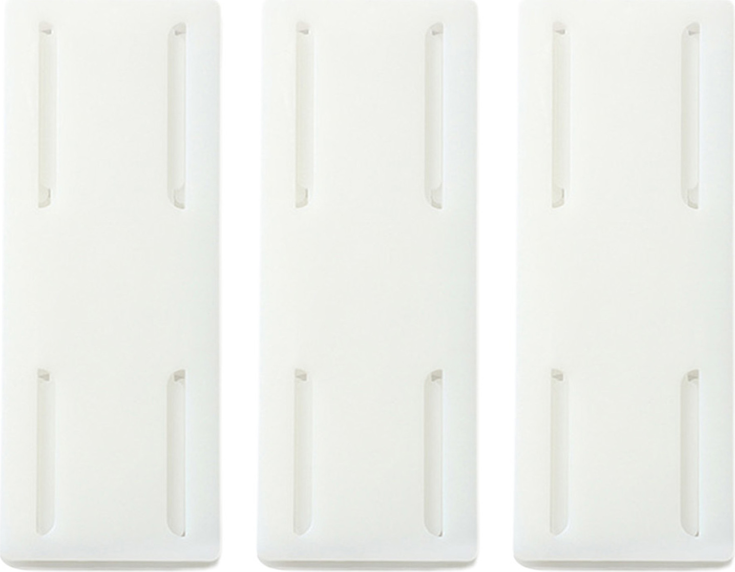 Stuttg 3pcs Power Socket-Halter bequeme stabile multifunktionale Spuren ohne festgelegte, räumlich sparende ABS-Punch-Free-Sockel-Inhaber Haushaltsangebot-Weiß 3708501@Stuttg