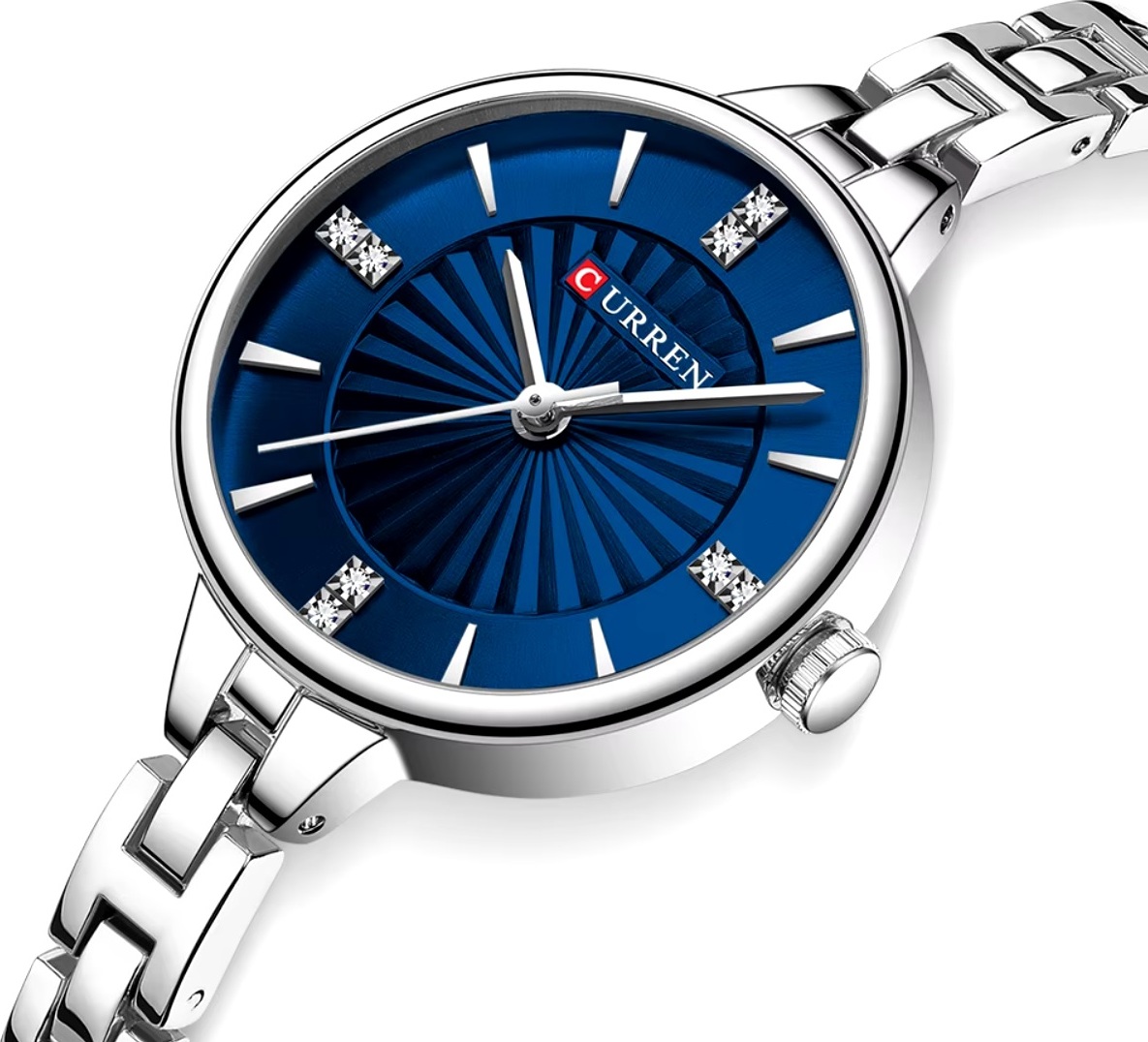 Uhr CURREN Exclusive - Silber / Blau KP35233