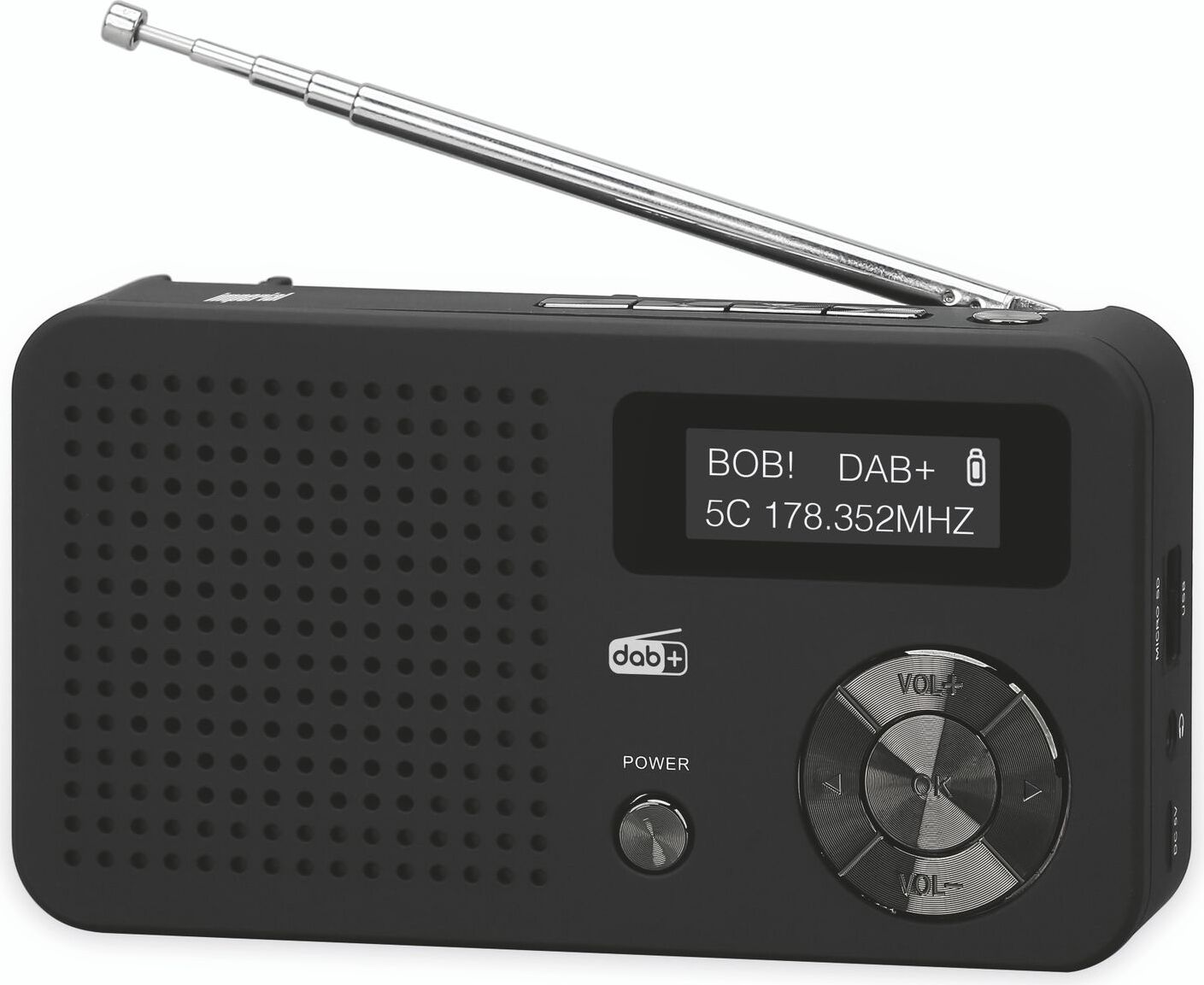 Imperial Collection Imperial Dabman 13 Dab+/Fm-Radio Zwart 22-121-00