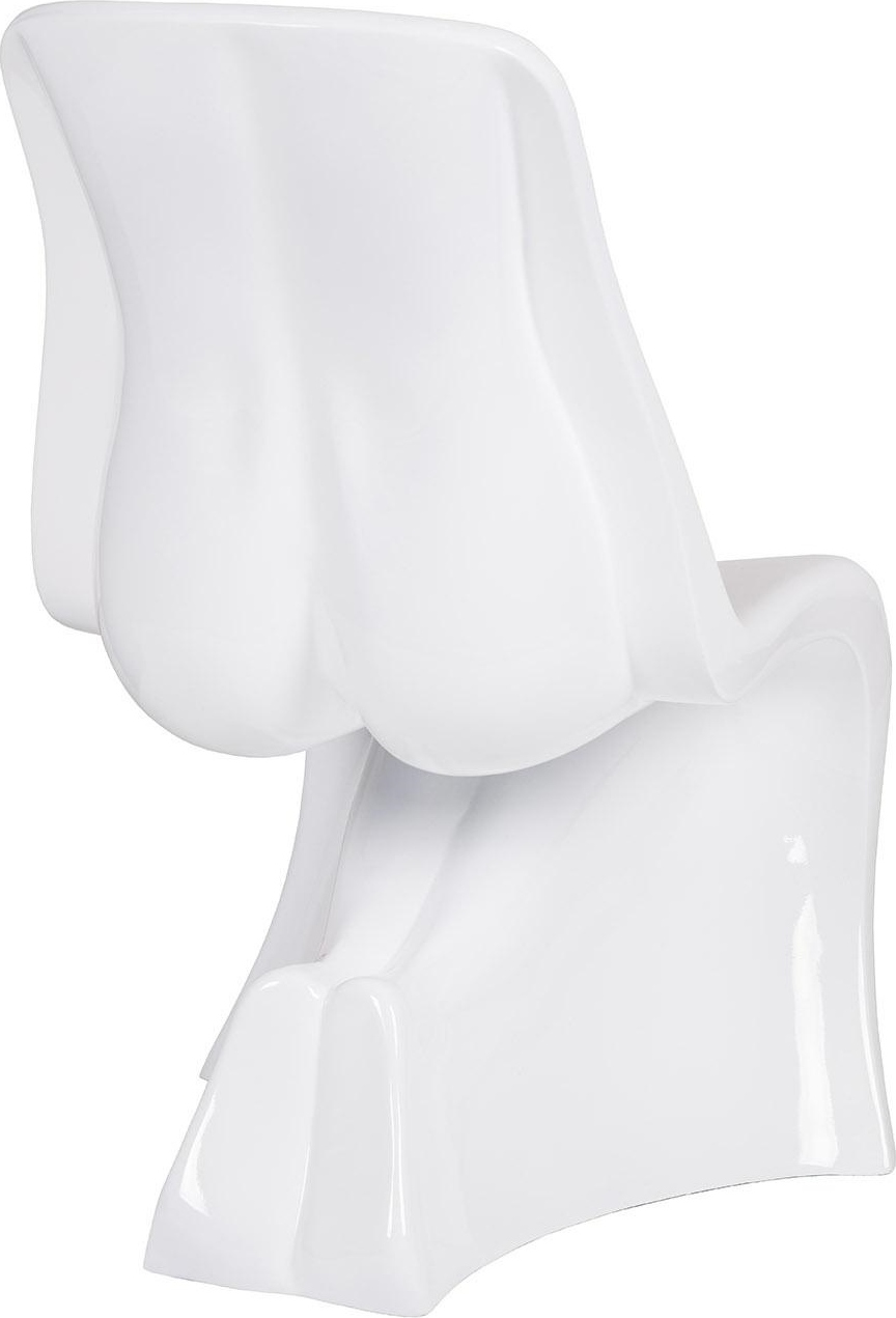 King Home Krzeso HER Weiß – Glasfaserstuhl JH-072-1-HER.BIALY