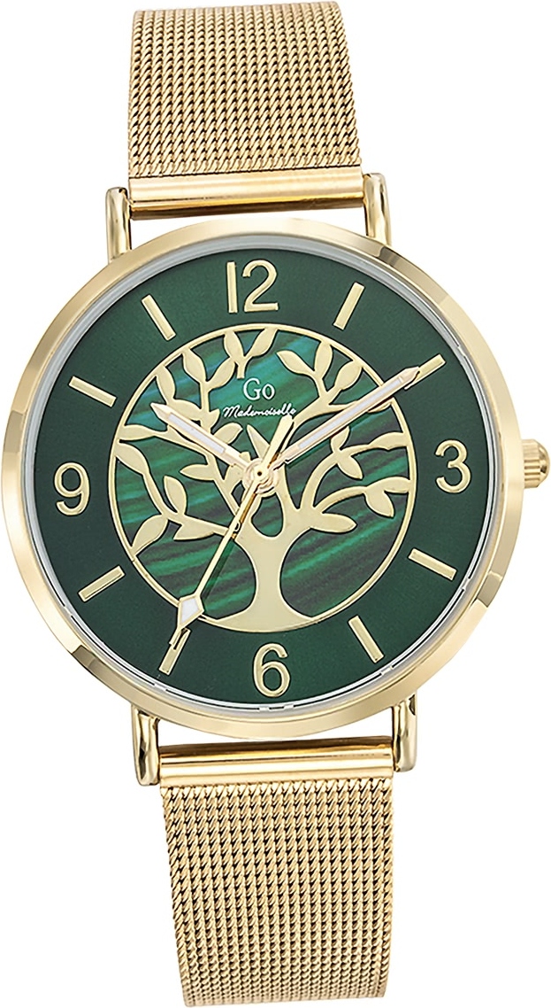 Len dámske náramkové hodinky Girl Only zlaté analógové GO náramok z nehrdzavejúcej ocele D2UGO695539