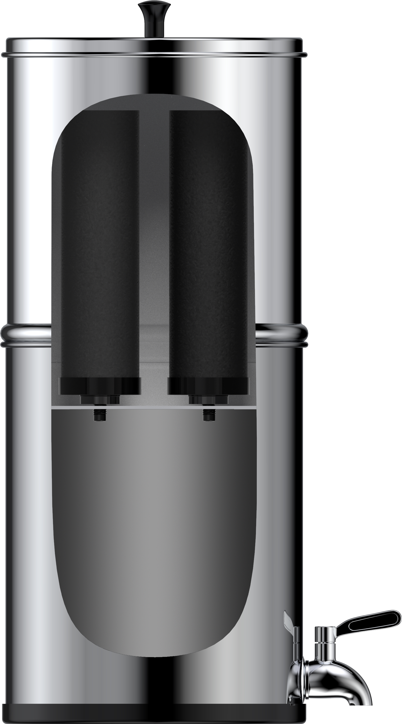 Alapure OWF020 identisch mit Berkey Big Edelstahl 8,5 Liter SET