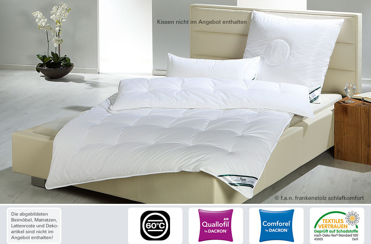 Frankenstolz Gute Bettwaren Frankenstolz f.a.n. Bettdecke First Class 155 x 220 cm Steppbett 56610 10722 10