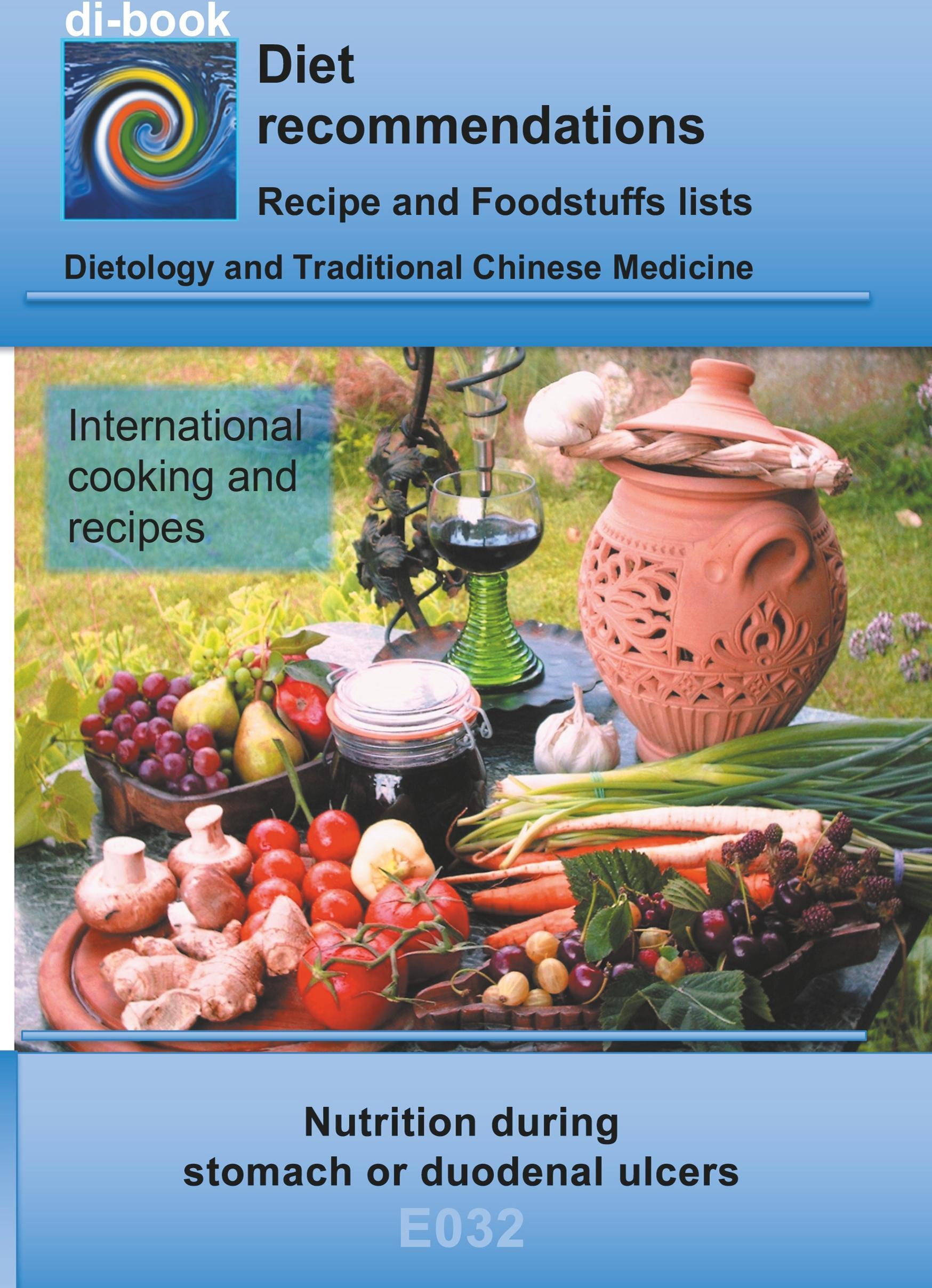 Nutrition during stomach or duodenal ulcers