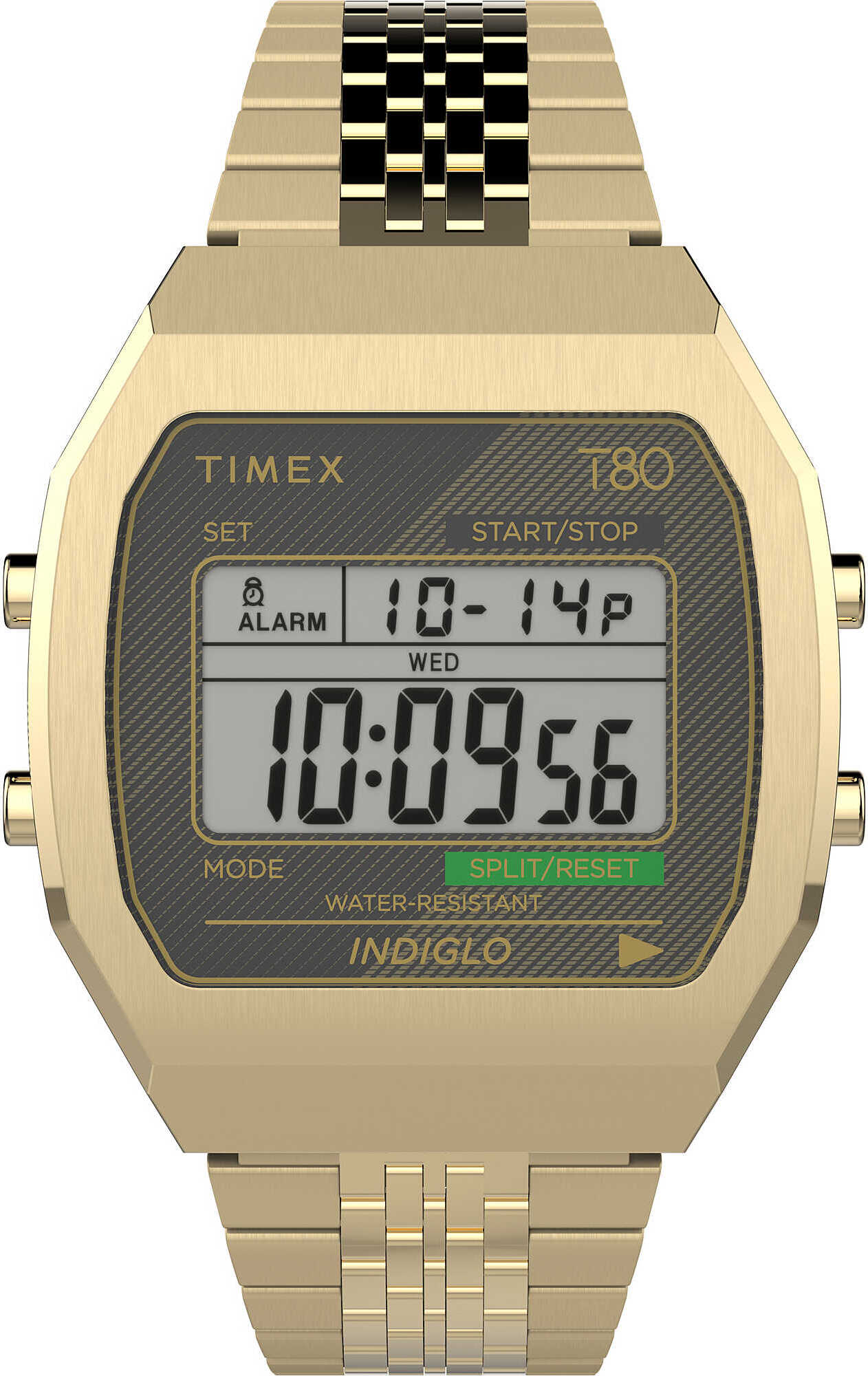 Timex T80 Dámske Hodinky | Quartz | Stálá štruktúra | Zlaté