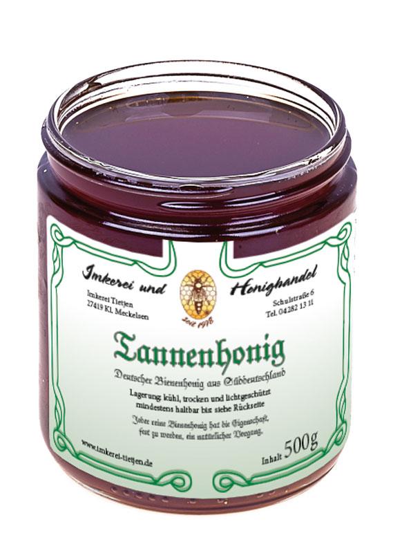 Tannenhonig 500g | Imkerei Tietjen 4A