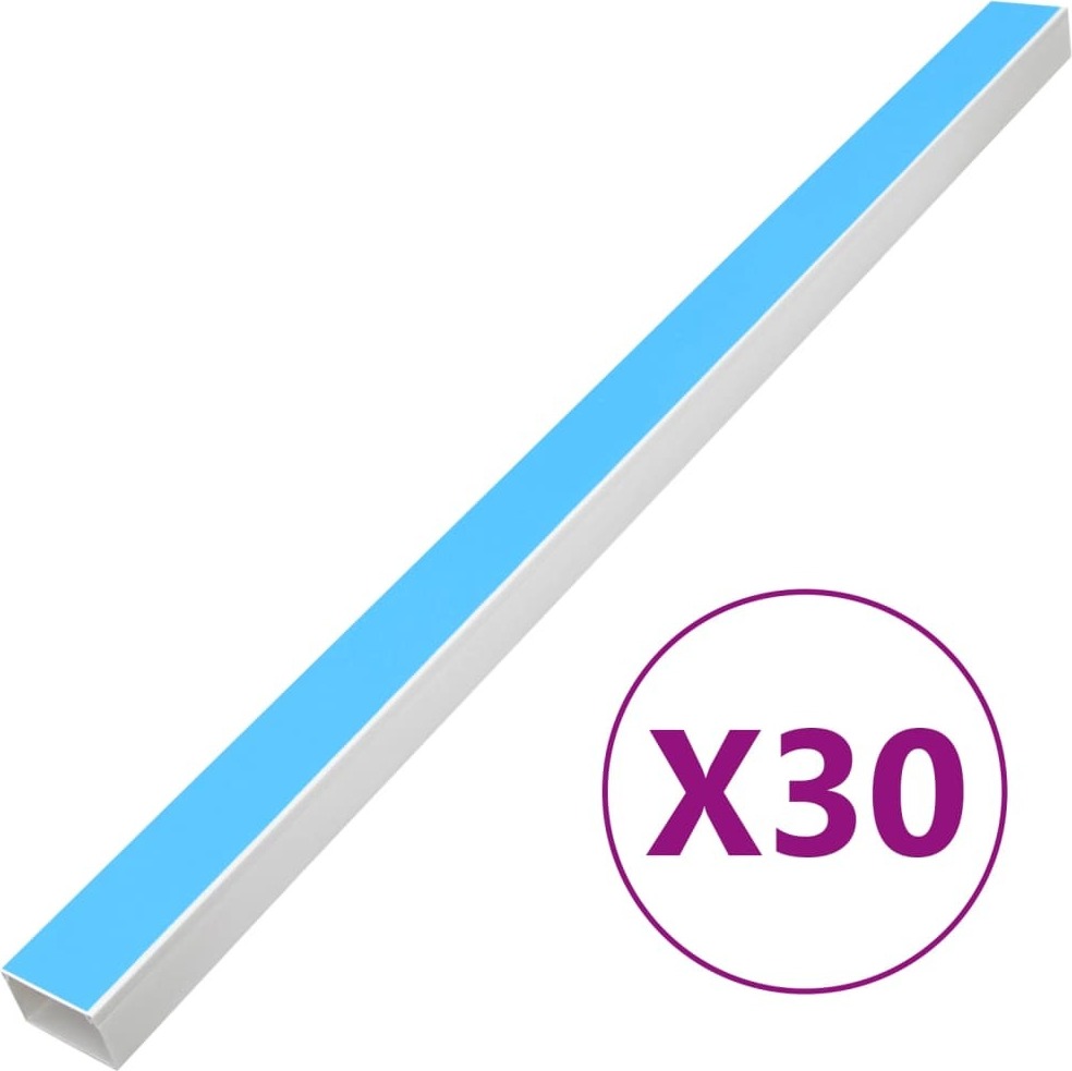 Samolepiace káblové kanály 100x60 mm 30 m PVC