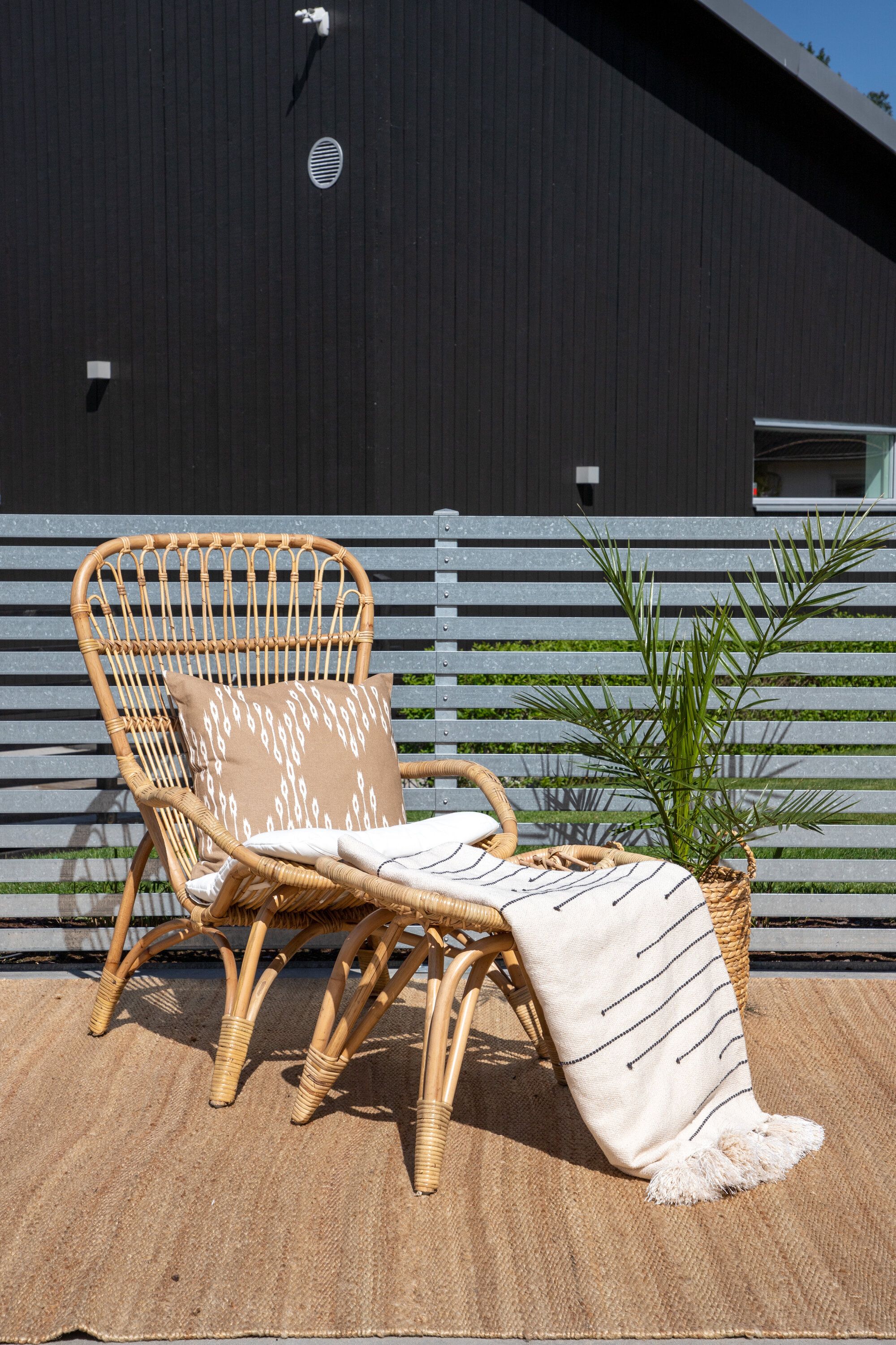 Venture Home Akzentstuhl Ella Natur 1571-6011