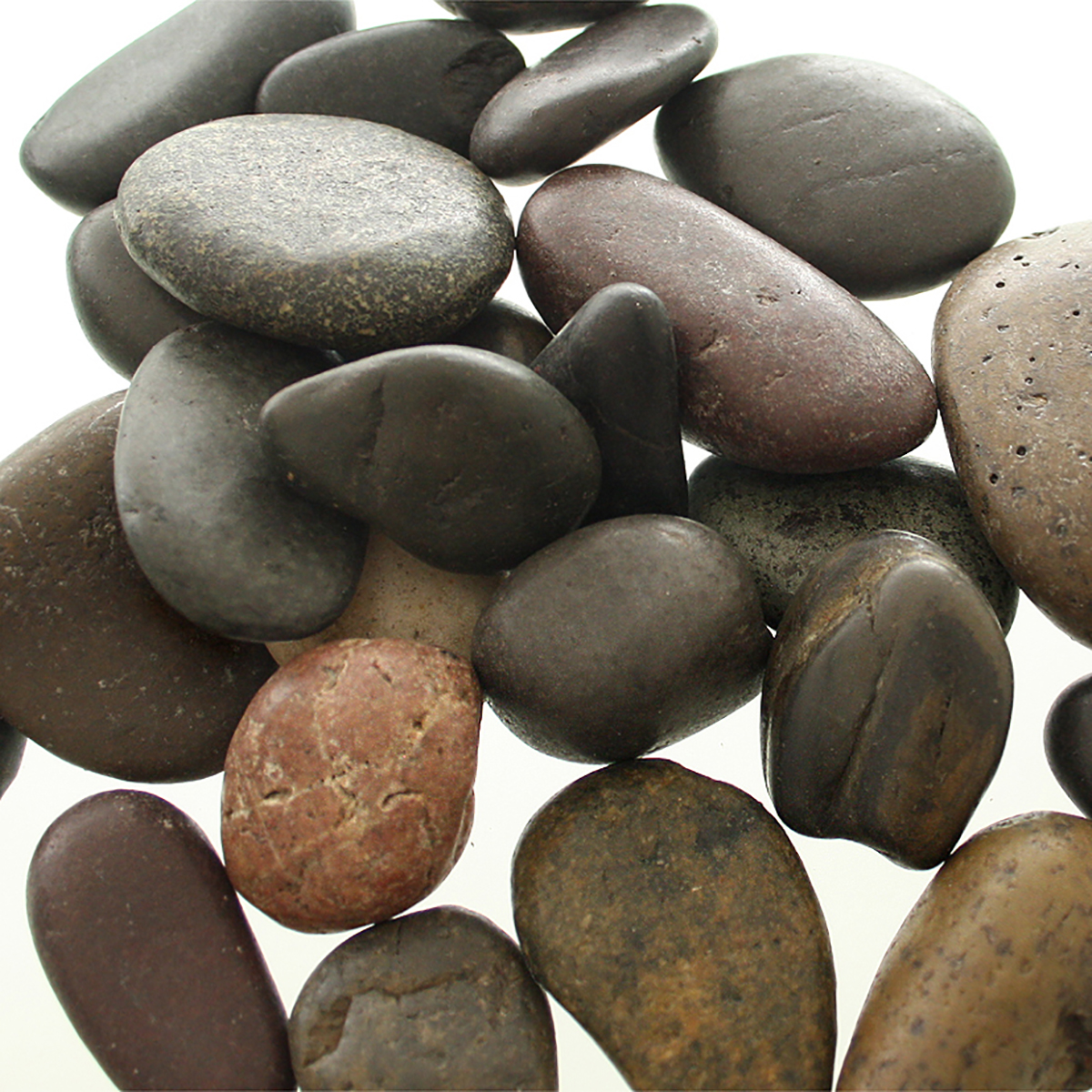 Dragimex dio FLUSSKIESEL, Kieselsteine 20-60mm 1kg. MIX 22289