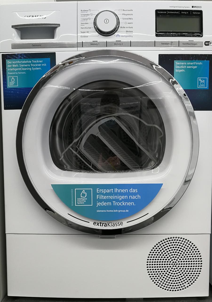 Siemens Wärmepumpentrockner iQ800 WT47XE90
