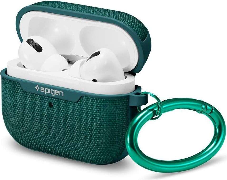 Spigen Urban Fit Stoffhülle Kompatibel mit AirPods Pro - grün