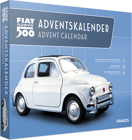 Franzis: Adventskalender Fiat 500 67168-4 (VE 10)