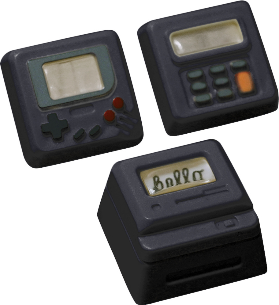 Garosa Mechanische Tastatur im klassischen Retro-Design mit Hintergrundbeleuchtung – ideal als Geschenk