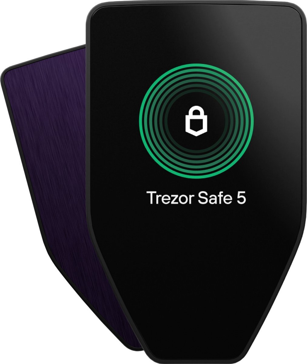 Trezor Safe 5 - Violet Ore - Krypto Hardware Wallet