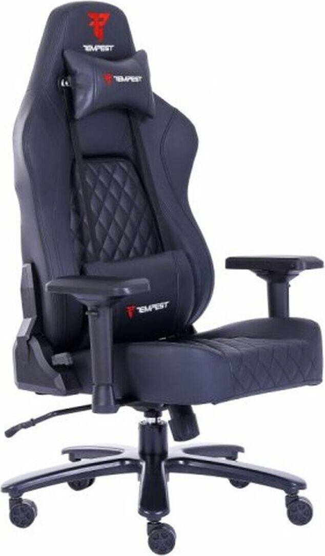 Gaming-Stuhl Tempest Thickbone 250 kg Schwarz