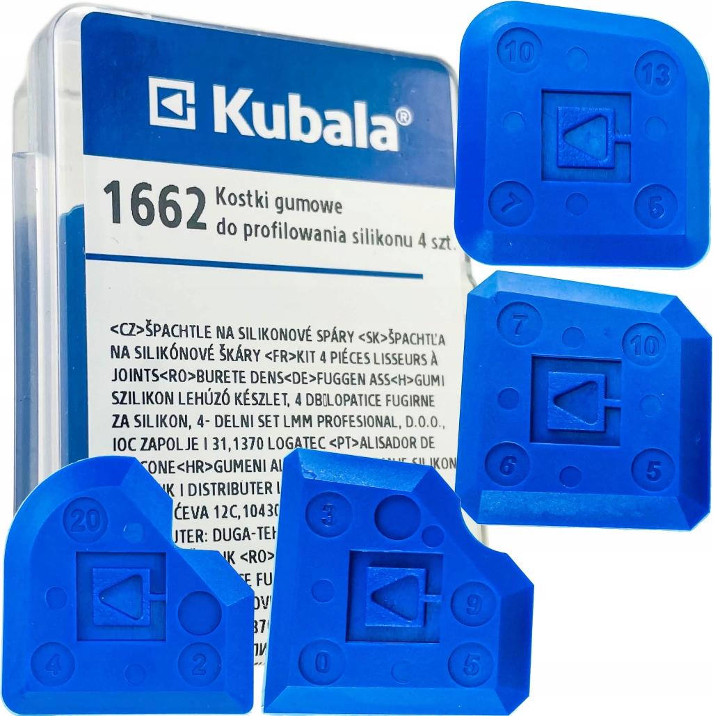 Kubala 1662 - Gummiwürfel Für Silikonprofilierung 4 Stück