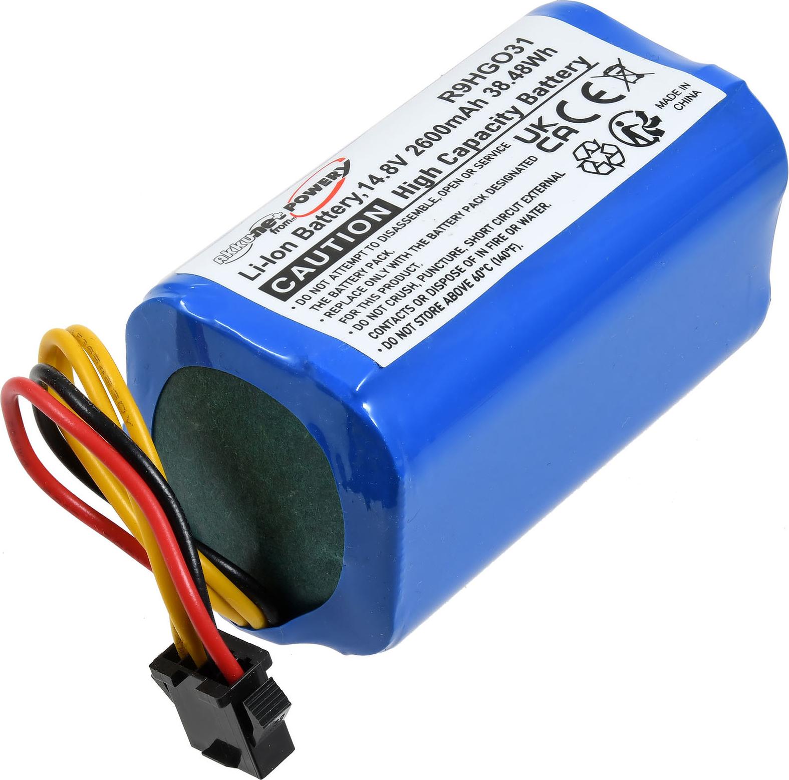 Powery Akku für Dymosen C1 D1 Staubsauger G1.76.DYM.1.1E