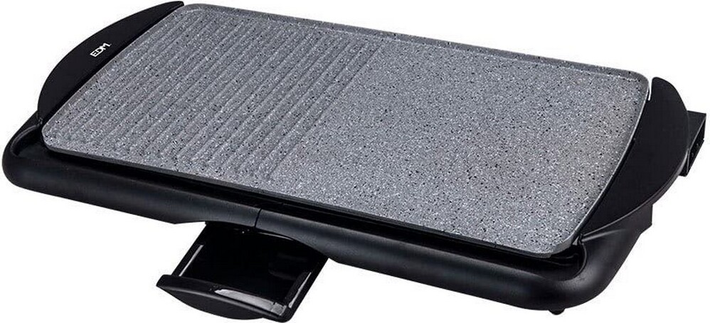 Grilovacia doska EDM 07667 čierna/sivá 2000 W